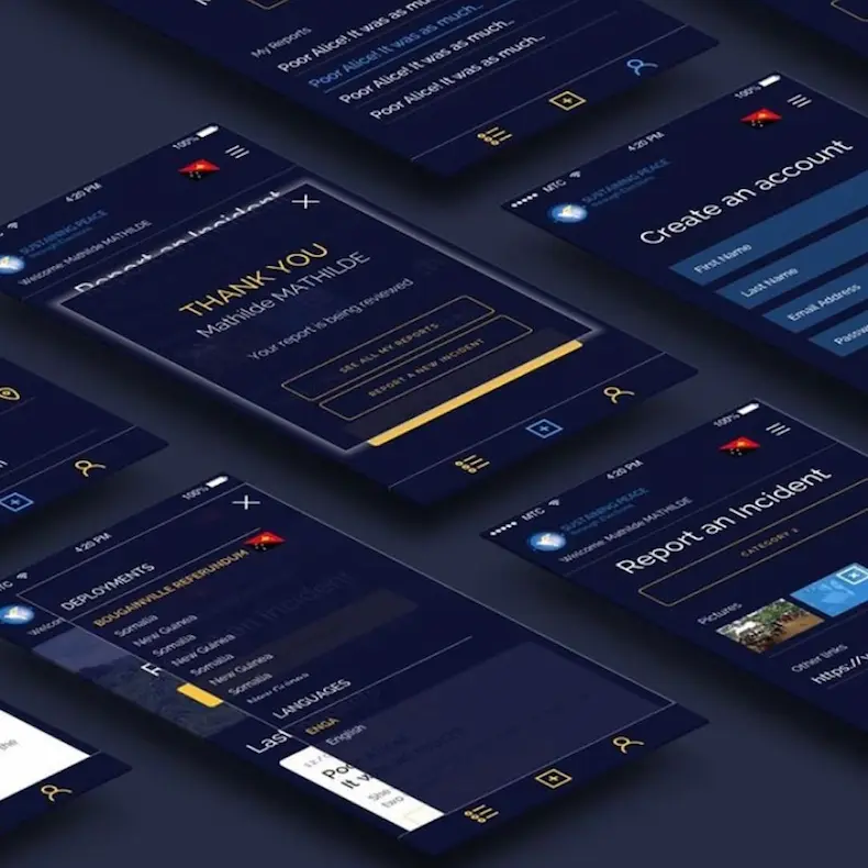 wtb.agency - Mobile & Desktop Progressive Web Application (PWA) Design & Prototyping + Visual Identity for the European Commission and the United Nations Development Programme (UNDP) - Brussels